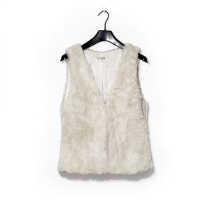 Faux Fur Vest - Medium